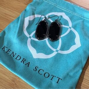Kendra Scott Elle Black Earrings
